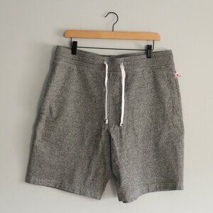 Canadiana Men's Sz Lrg Heathered Grey Pull On Athletic Lounge Stretch Shorts